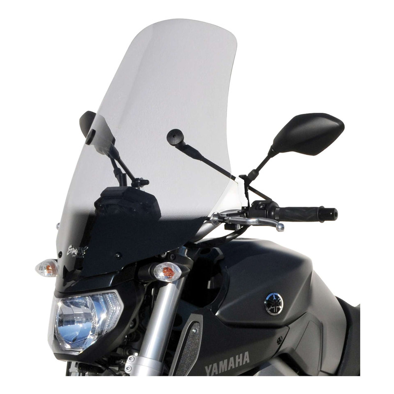 Pare-brise Touring Ermax 62 cm Yamaha MT-09 14-16 clair