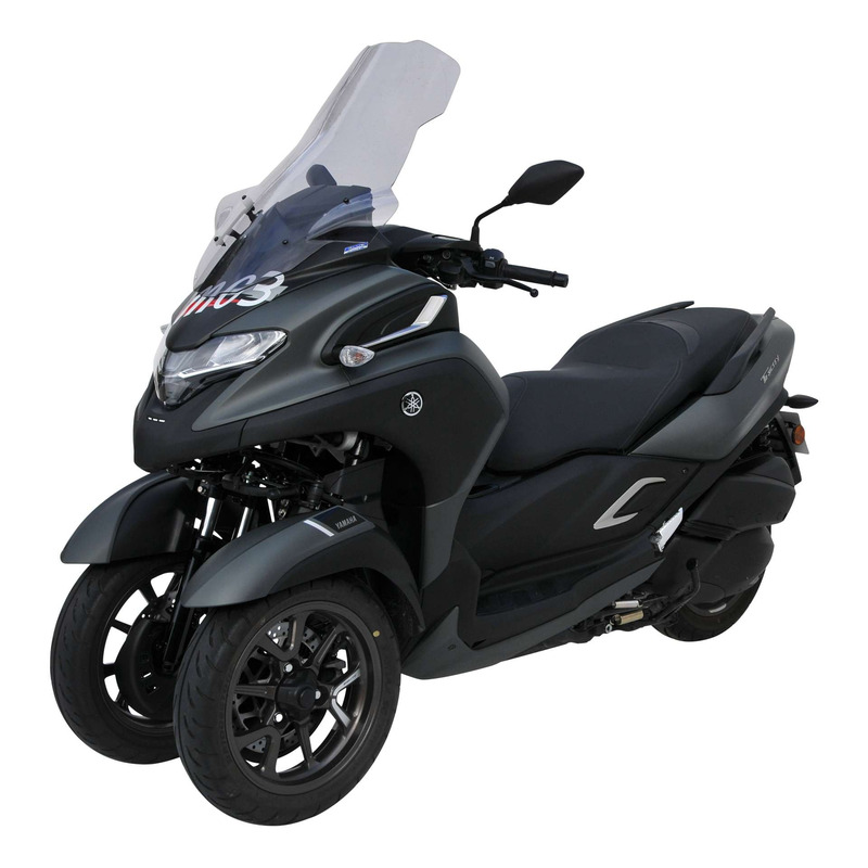 Pare-brise Touring Ermax 70 cm Yamaha Tricity 300 20-24 clair