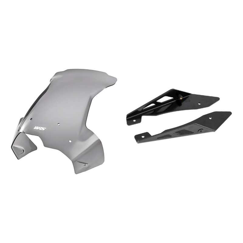 Pare-brise WRS Caponord fumé + support BMW F 800 GS 08-17