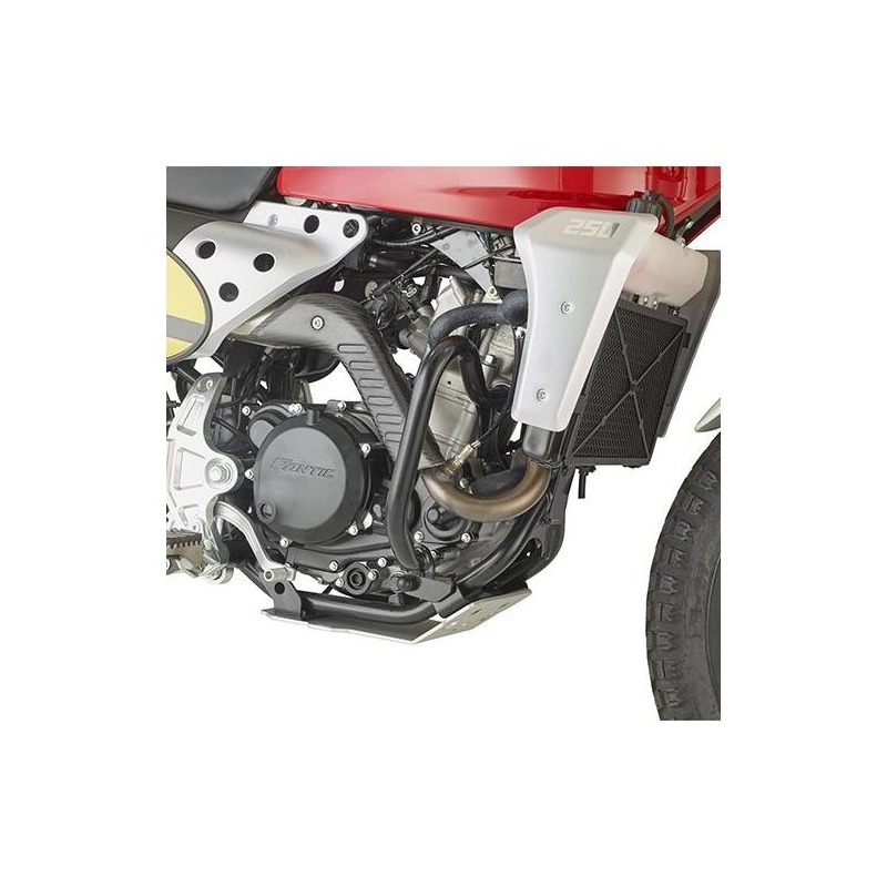 Pare-carter Kappa Fantic 500 Caballero 18-20 noir