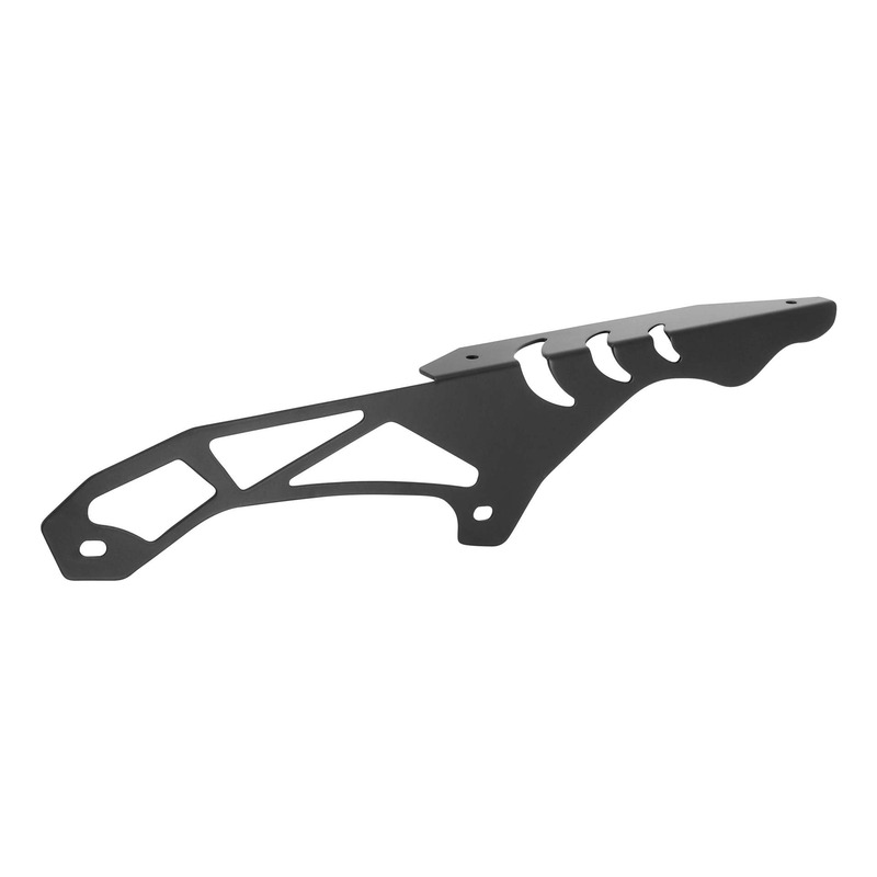 Pare-chaîne aluminium noir Gilera 50 RCR