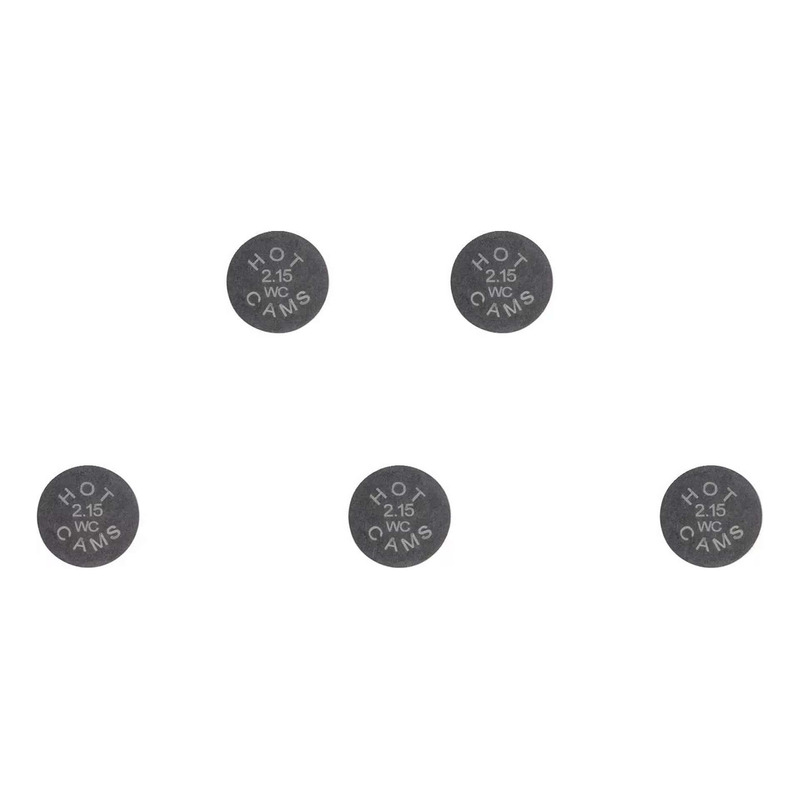 Pastilles de Soupape HOTCAMS Ø 13mm x 2.15mm – 5 Pièces