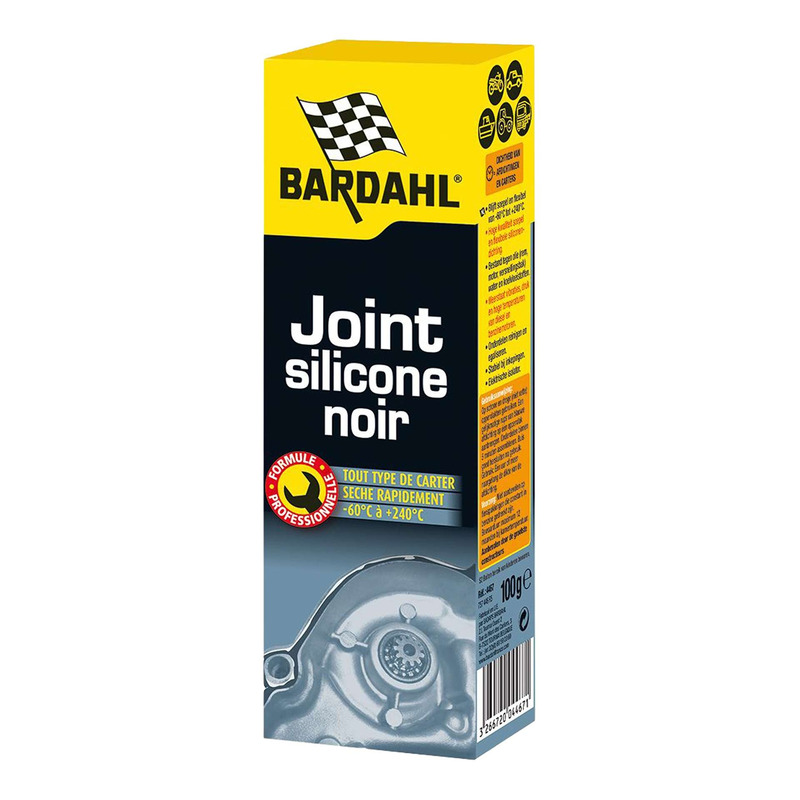 Pâte à joint Bardahl silicone noir 90g