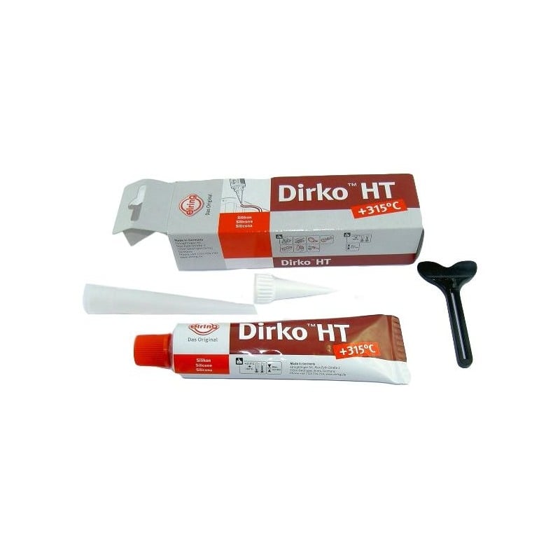 Pâte à joints Elring DIRKO rouge résistance -60°C à +315°C