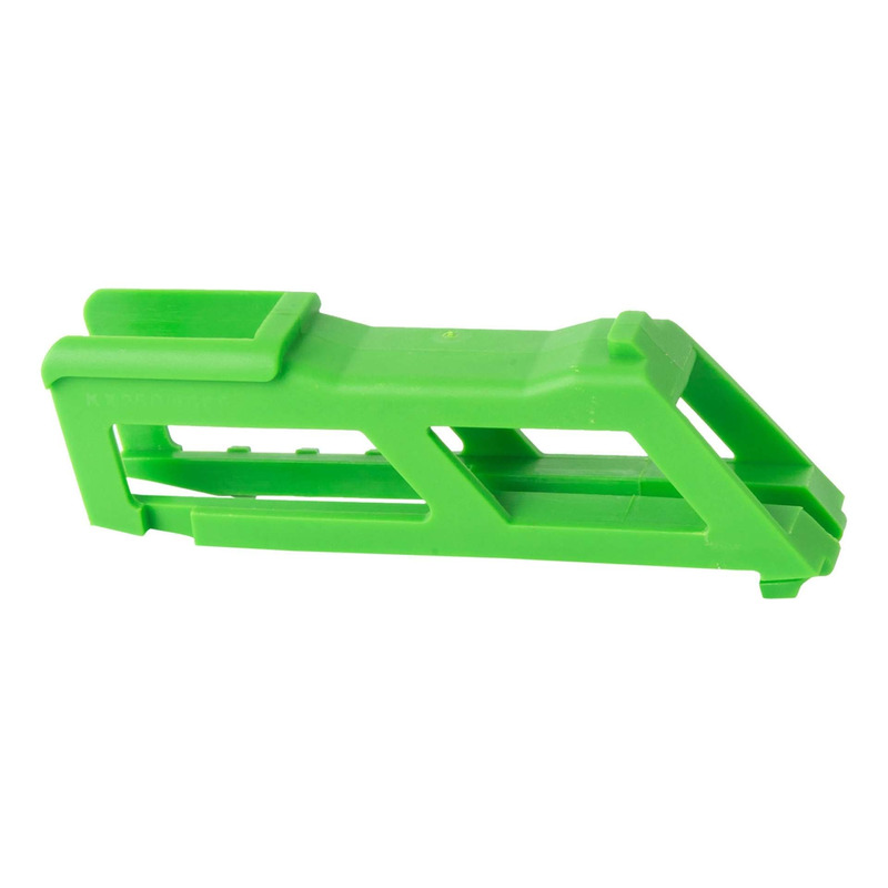 Patin de Guide Chaîne POLISPORT Type Origine Vert - Kawasaki 250 KXF