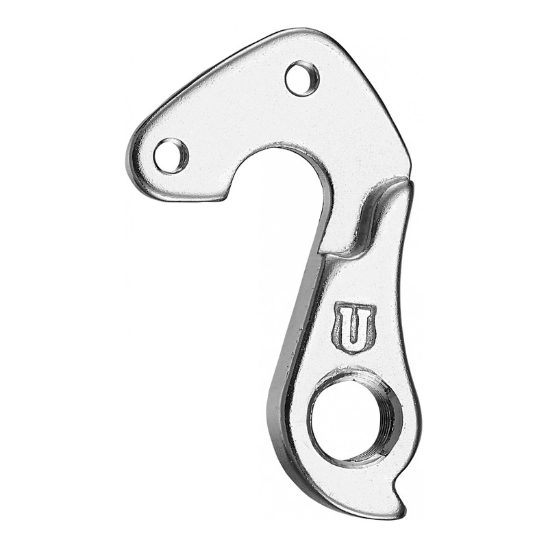 Patte de dérailleur Marwi GH-204 à fixation par l'extérieur avec 2 vis, patte filetée