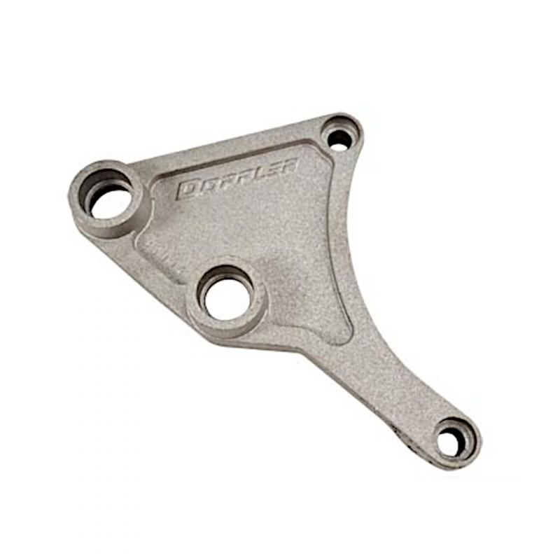 Patte de fixation pot Doppler S3R/S2R typhoon/nrg/stalker/ludix/vivaci