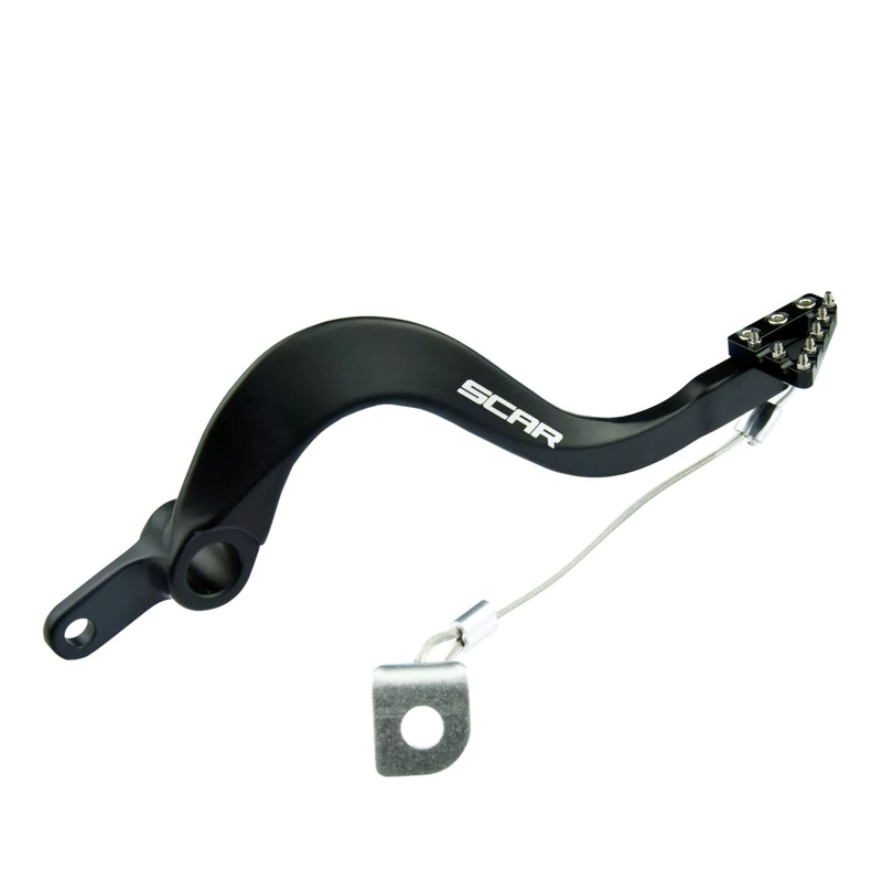 PÃ©dale de Frein ArriÃ¨re SCAR en Aluminium AnodisÃ© Noir pour Kawasak