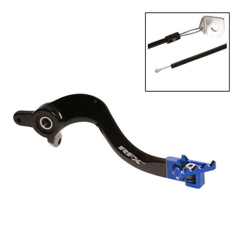 Pédale de Frein RFX Pro FT en Aluminium Anodisé Bleu pour Husqvarna 250 à 450 FC 23-24