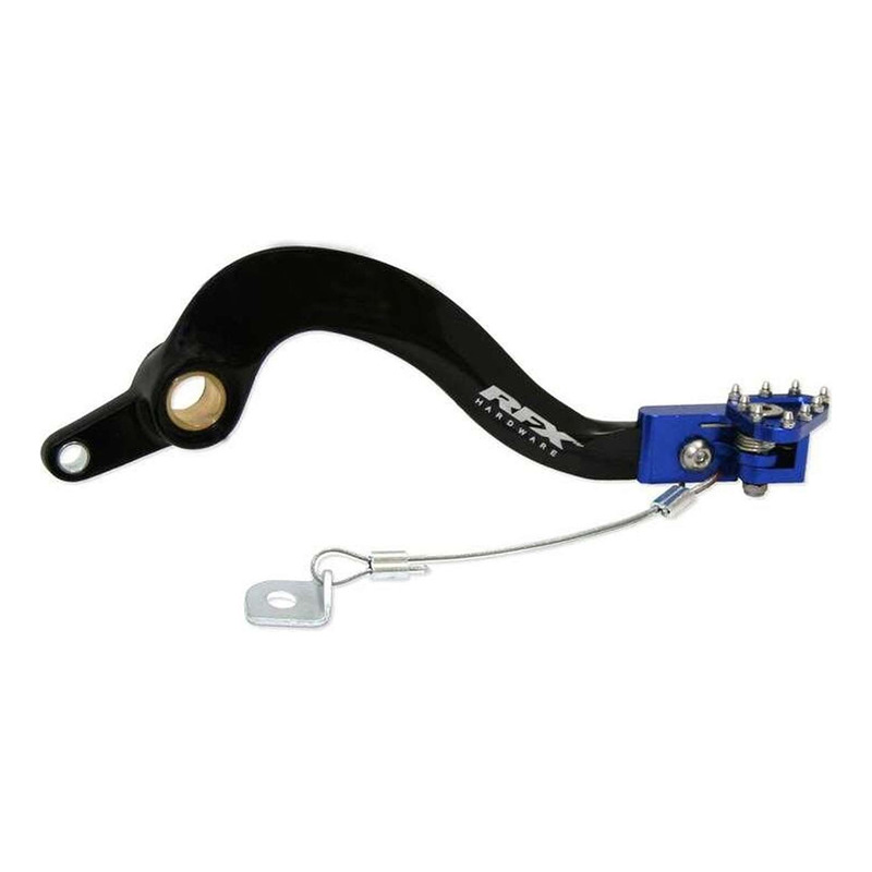 Pédale de Frein RFX Pro ST en Aluminium Anodisé Bleu pour Husqvarna 85 TC 14-17