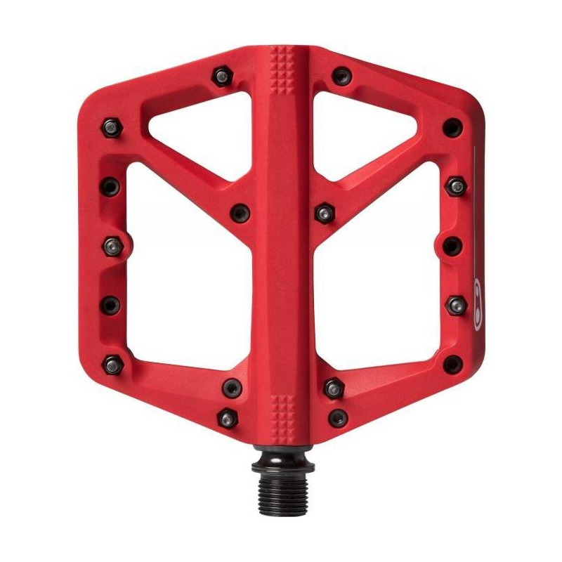 Pédales plates Crankbrothers Stamp 1 Small rouge