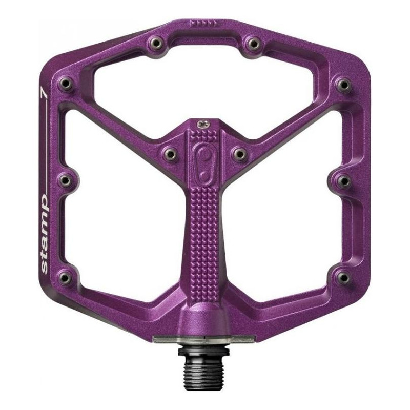 Pédales plates Crankbrothers Stamp 7 Large violet