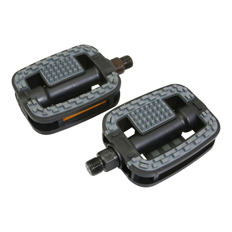 Pédales plates Marwi SP807 résine 9/16’’ noir