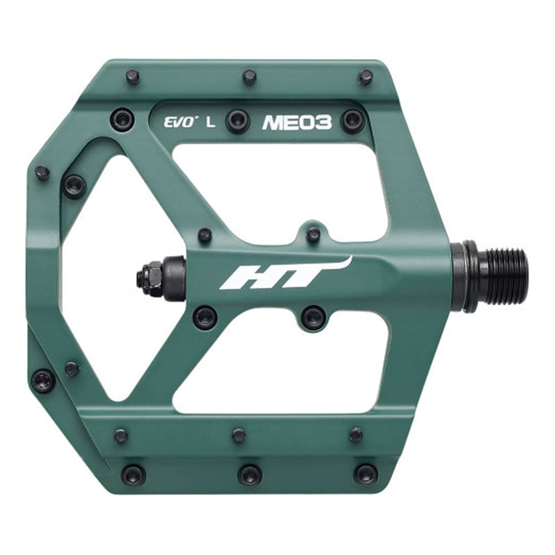 Pédales VTT plates HT ME03 Evo+ Vert