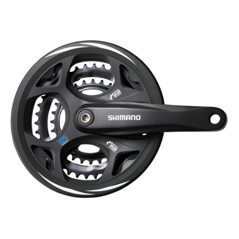 Pédalier Vélo Shimano Altus FC-M311 Triple Plateaux 48-38-28 Dents 175 mm