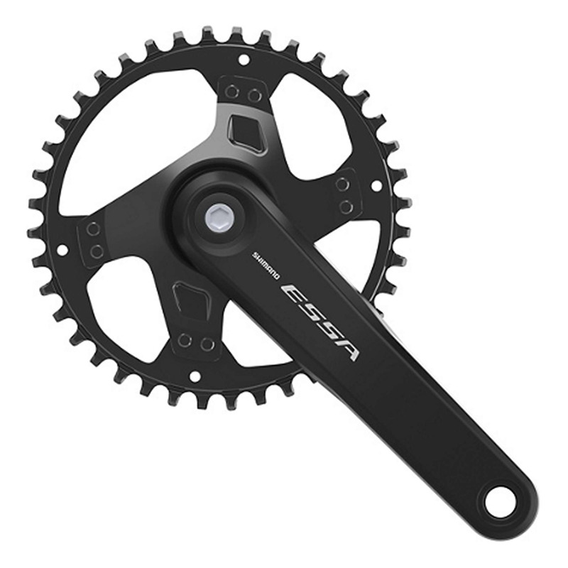 Pédalier Vélo Shimano Essa FC-U2000-1 Mono Plateau 40 Dents 7/8 Vitesses 170 mm