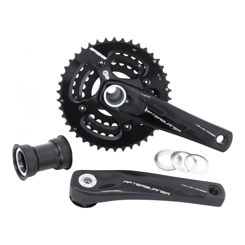 Pédalier vélo VTT FSA Afterburner 10v à 3 plateaux (42-32-24)