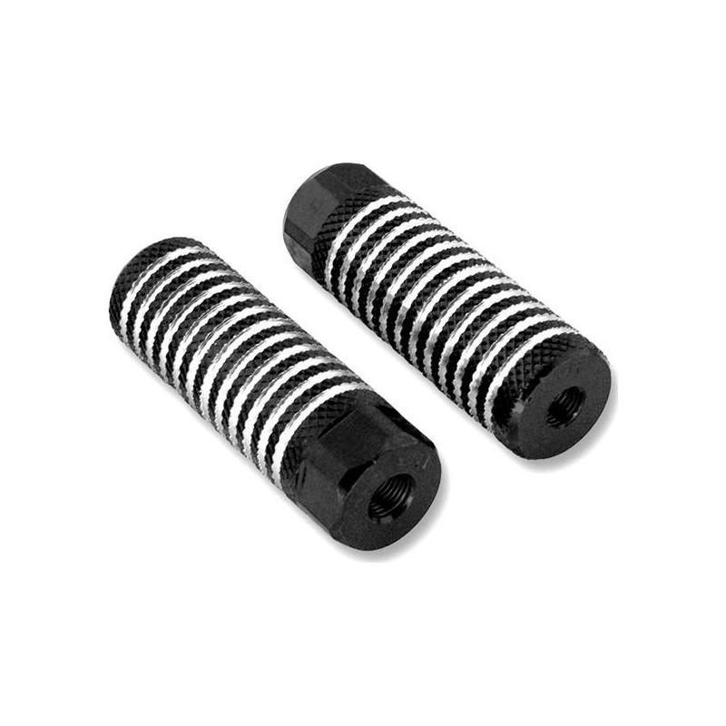 Pegs BMX 24T X 26T (5/16"-3/8") V BIKE aluminium noir Ã 26mm