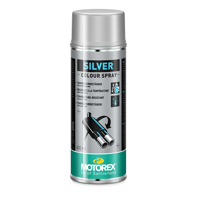 Peinture Motorex haute température argent 500 ml