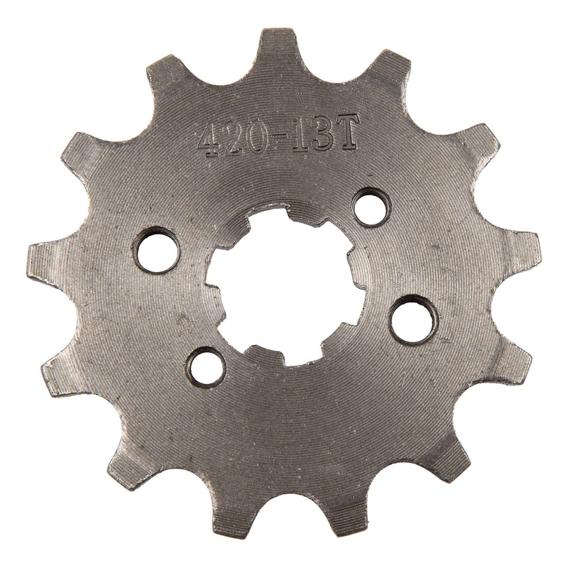 Pignon 13 dents pas 420 Derbi