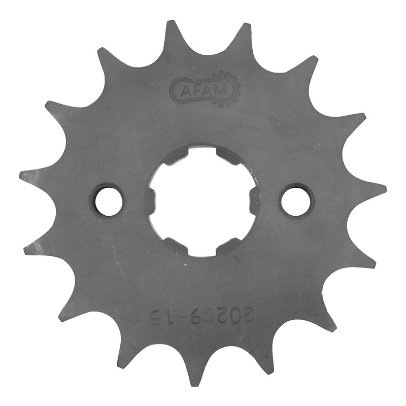 Pignon de sortie de boÃ®te 15 dents AFAM Honda CBF 125 F 2015-22