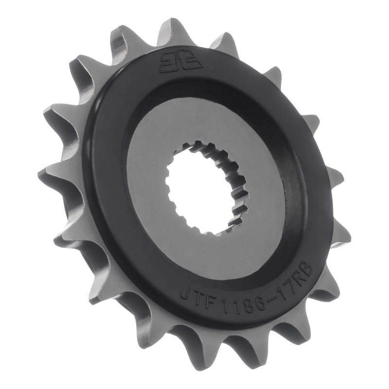 Pignon JT Sprockets anti-bruit pas 525 17 dents Triumph Speed Triple RR/RS/Bonneville T120