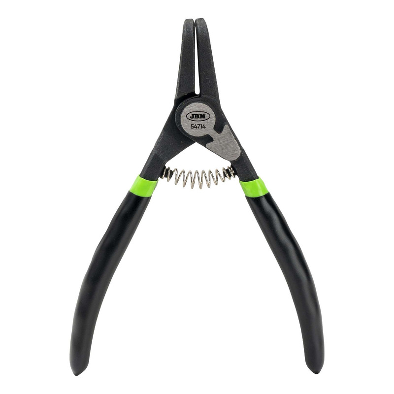 Pince à circlips exterieur JBM embout courbe 7" 180mm