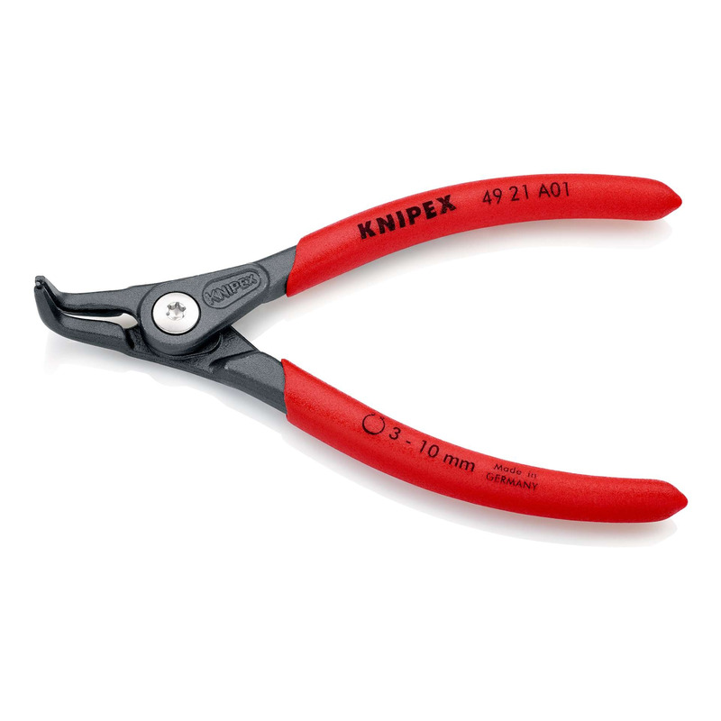 Pince Ã  circlips extÃ©rieur Ã  3 Ã  10 extÃ©rieur Knipex coudÃ©e