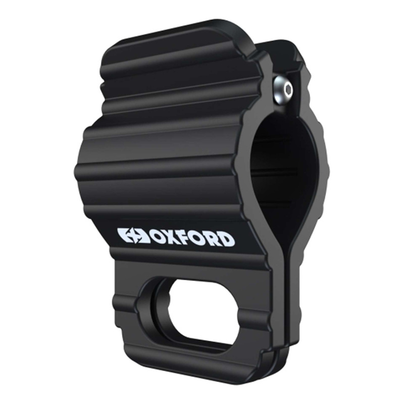 Pince avec collier d'arrimage pour sangle de guidon Oxford Clamp-Down