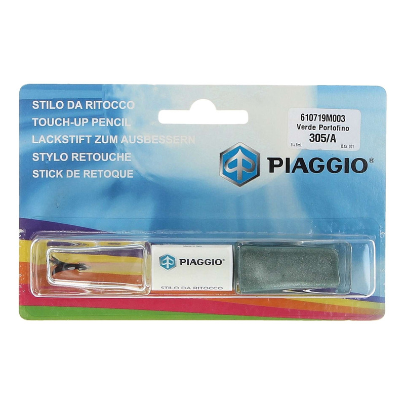 Pinceau retouche peinture vert portofino d'origine 610719M003 Piaggio
