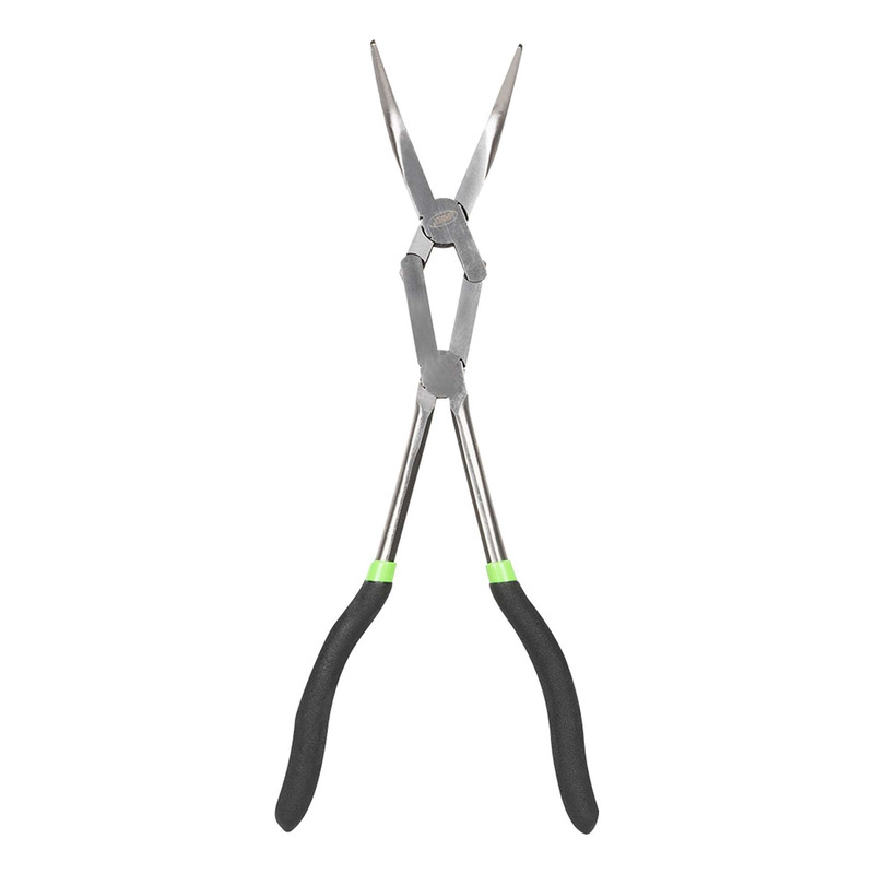 Pinces extra longues JBM système ciseaux courbé 45°