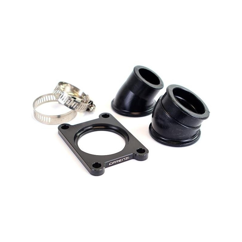 Pipe d'admission orientable 360Â° 24-32 mm Carenzi pour Derbi Euro 2 Ã