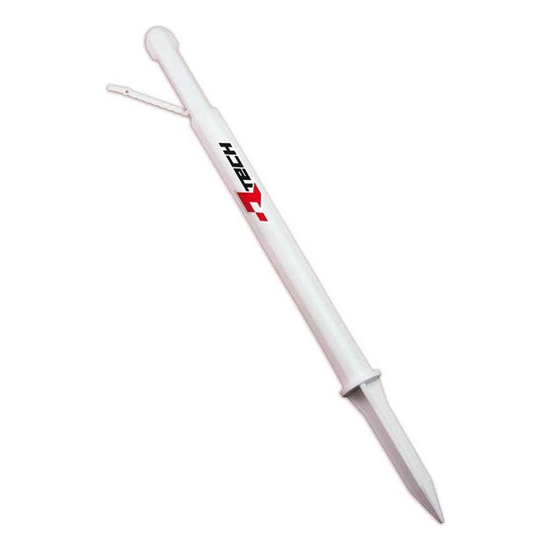 Piquet de Signalisation RTECH en Plastique Blanc