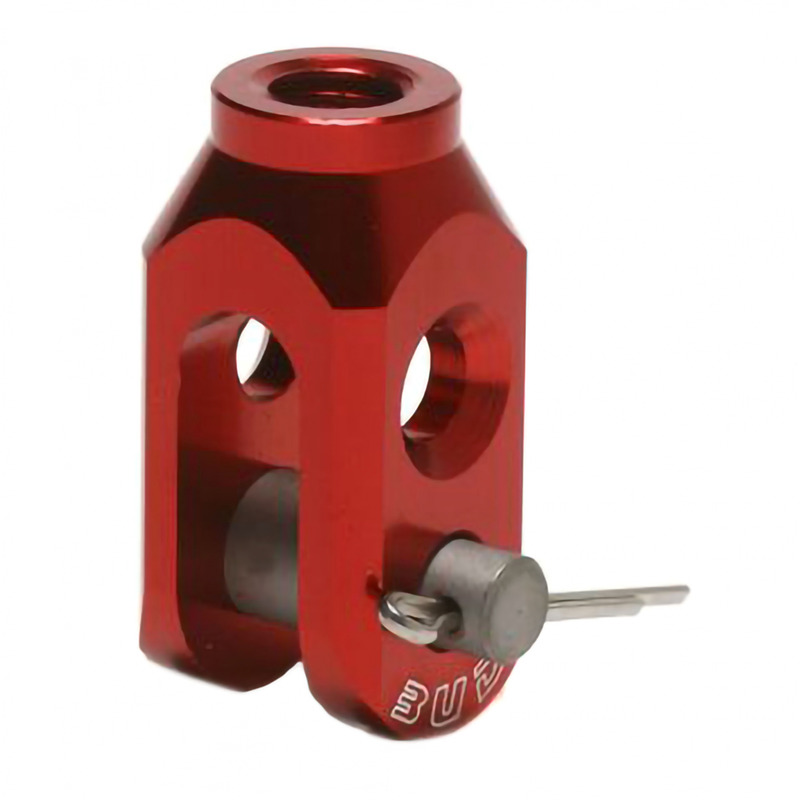 Pivot de Frein Arrière BUD RACING en Aluminium Anodisé Rouge Ø 6mm pour Yamaha et Honda