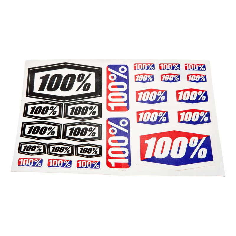 Planche d'autocollants 100Â % 24 autocollants