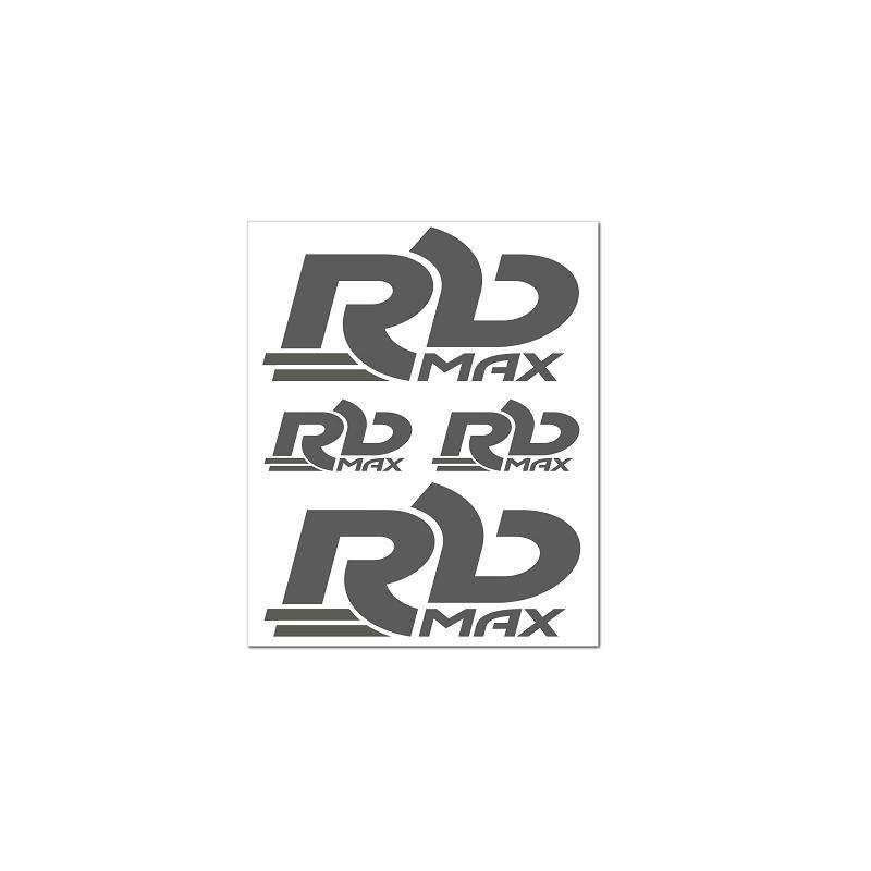 Planche d’autocollants RBMax gris 150x200 mm