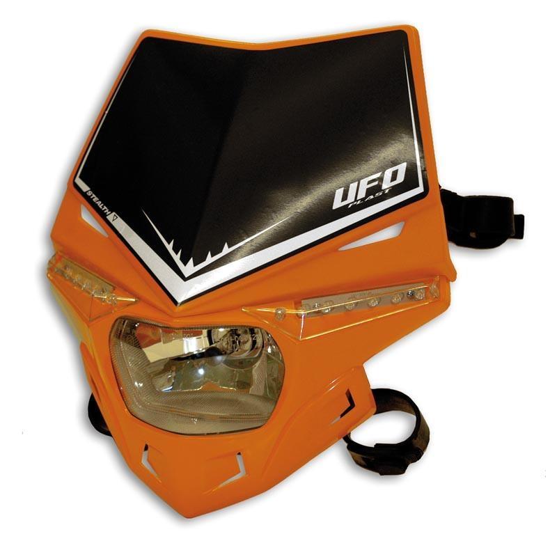 Plaque de phare UFO Stealth orange (orange KTM 68-11)