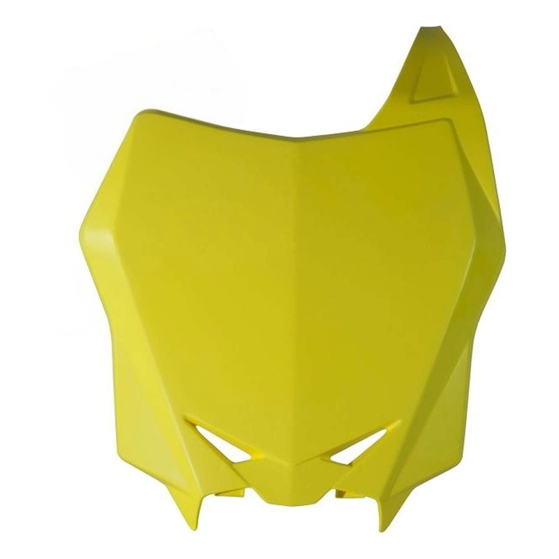 Plaque Frontale Rtech Jaune pour Suzuki RMZ 450 08-17