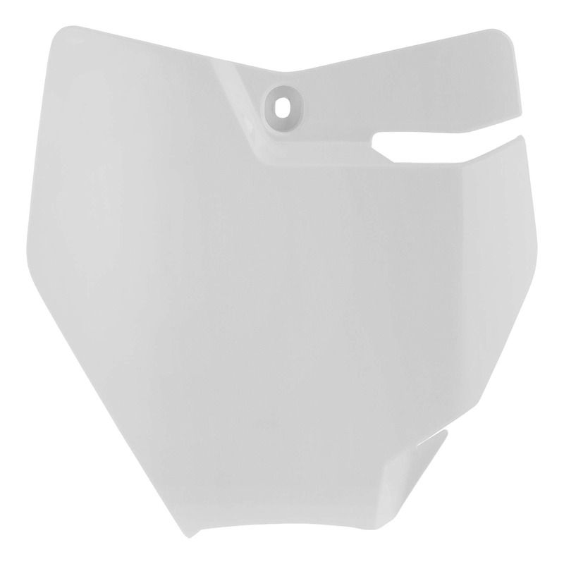 Plaque NumÃÂ©ro Frontale ACERBIS Blanc - KTM 65 SX 16-23