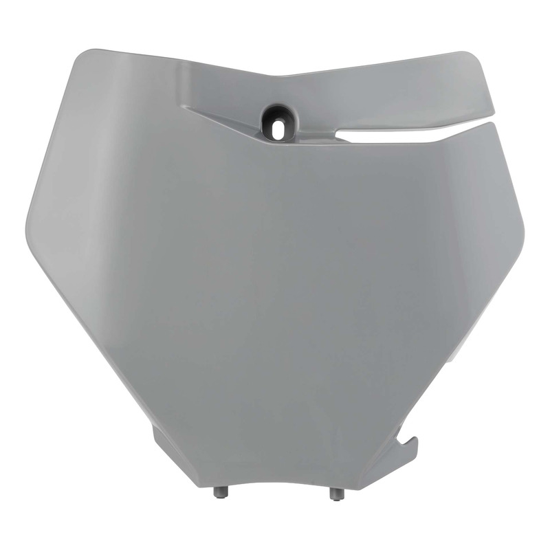 Plaque Numéro Frontale ACERBIS Gris - KTM SX / SXF 19-22