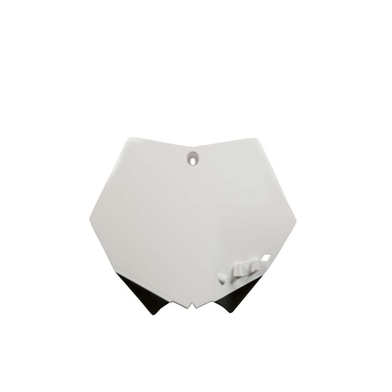 Plaque frontale Acerbis KTM 125 SX 07-12 Blanc Brillant