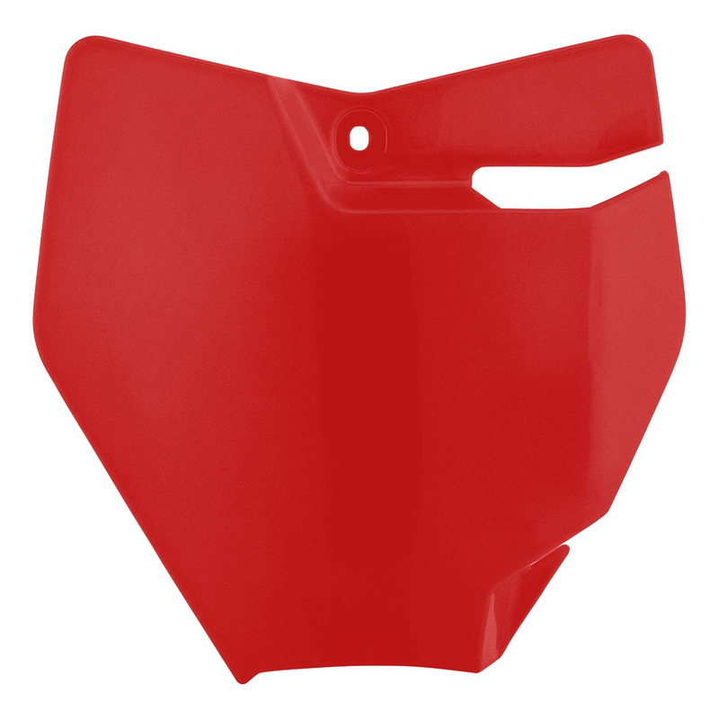 Plaque NumÃÂ©ro Frontale ACERBIS Rouge - KTM 65 SX