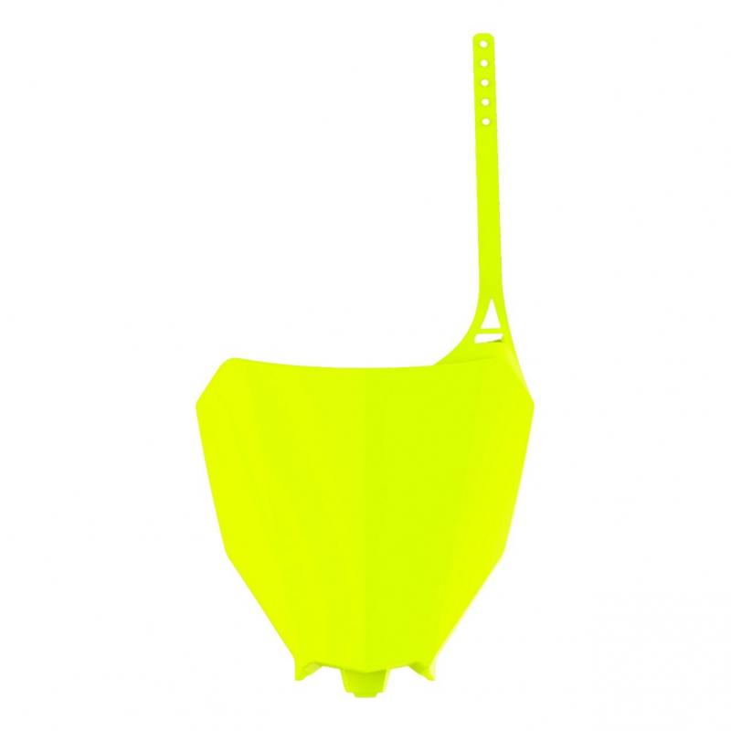 Plaque numéro frontale Polisport Honda CRF 450RX 17-20 jaune fluo