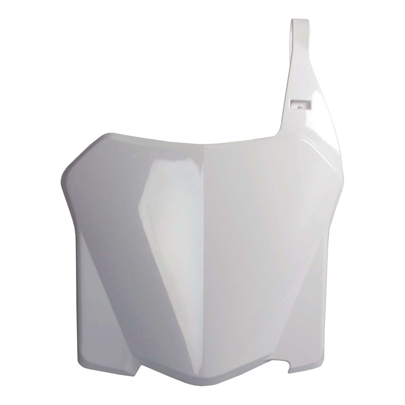 Plaque Numéro Frontale POLISPORT Type Origine Blanc - Honda 250 CRF-R