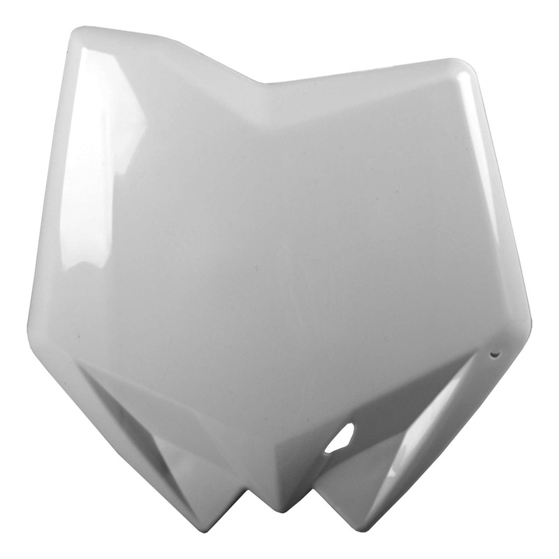 Plaque Numéro Frontale POLISPORT Type Origine Blanc - Husqvarna TC /