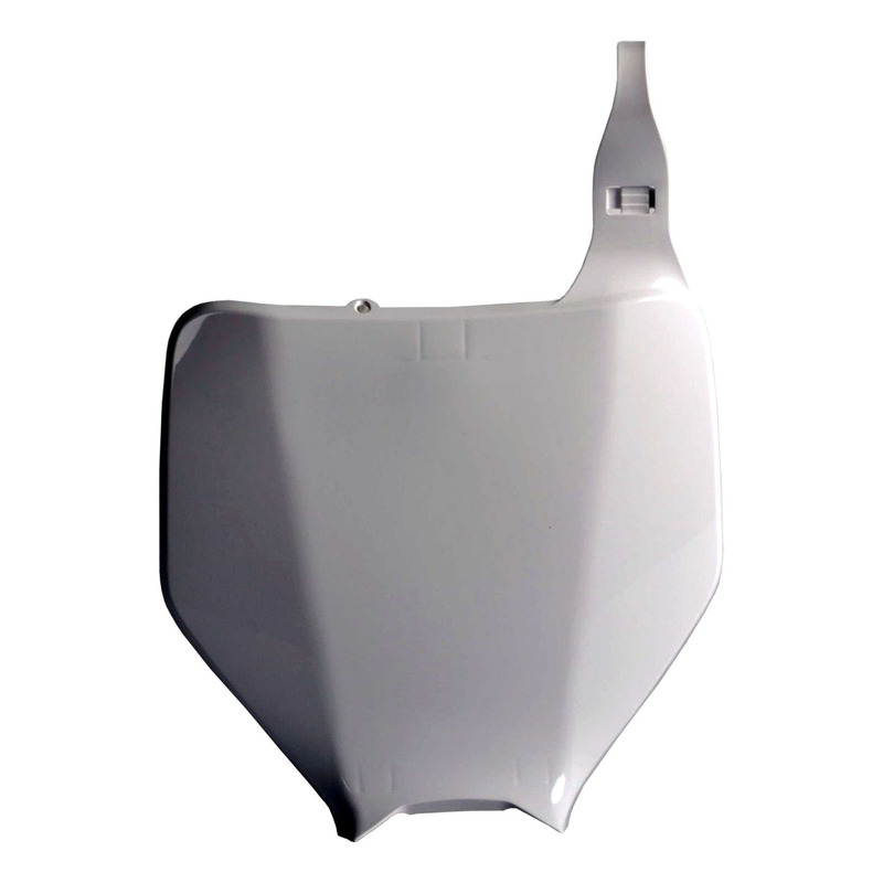 Plaque Numéro Frontale POLISPORT Type Origine Blanc - Kawasaki 450 KX