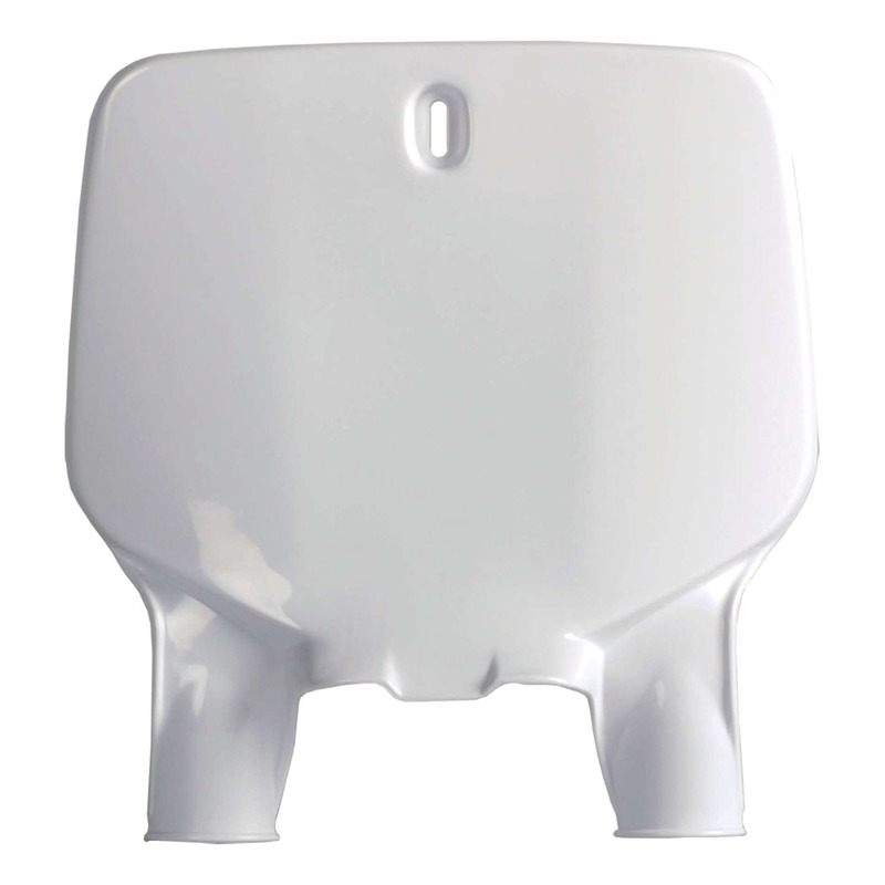 Plaque Numéro Frontale POLISPORT Type Origine Blanc - Kawasaki 125 /