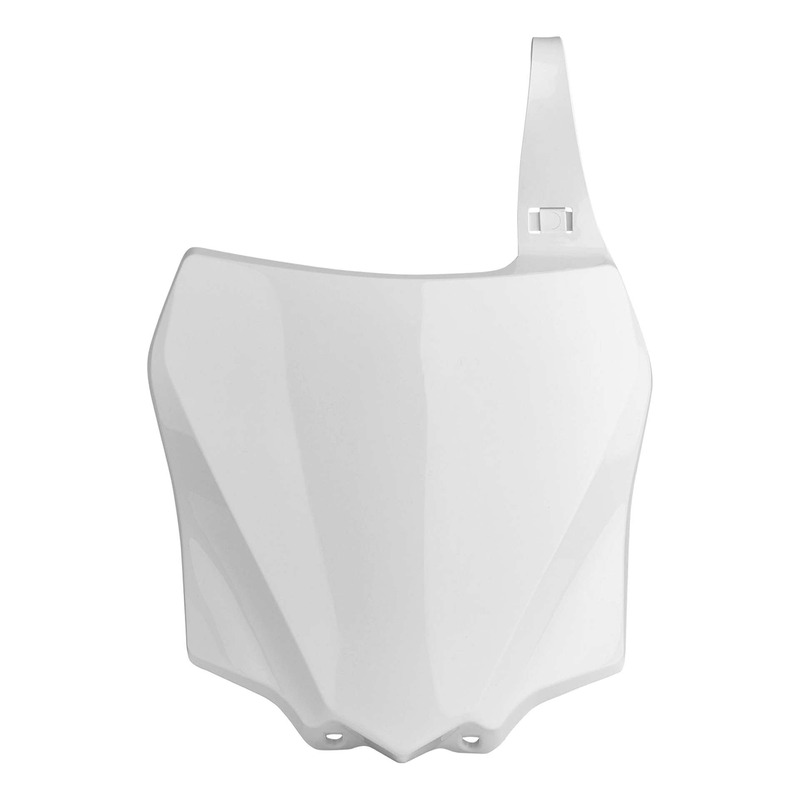 Plaque Numéro Frontale POLISPORT Type Origine Blanc - Kawasaki 85 à