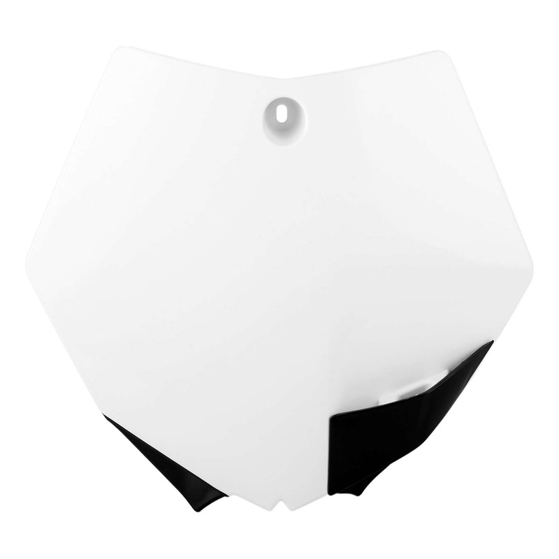 Plaque Numéro Frontale POLISPORT Type Origine Blanc / Noir - KTM 85 S