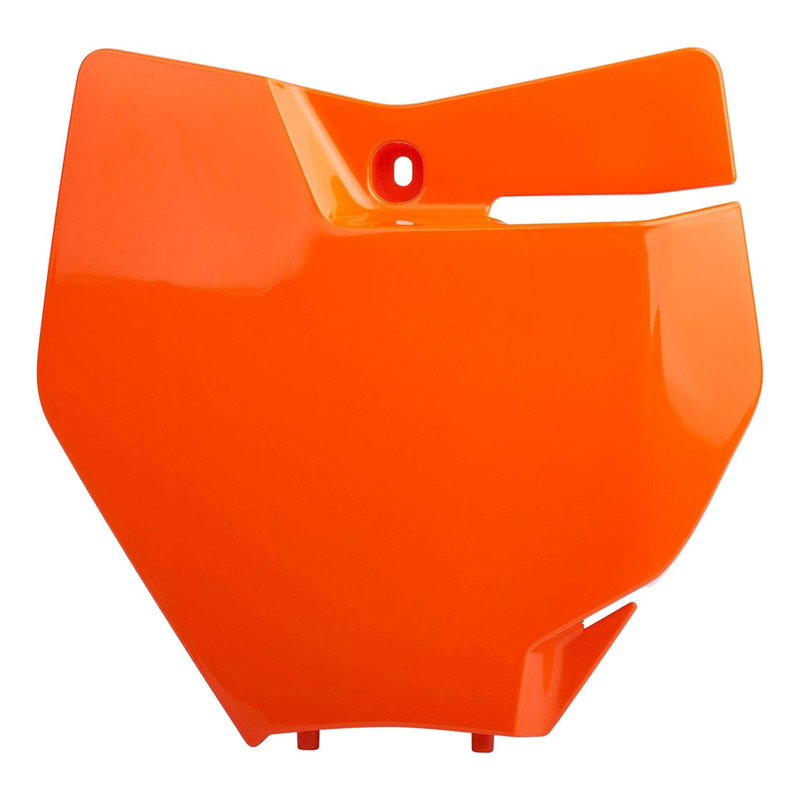 Plaque Numéro Frontale POLISPORT Type Origine Orange - KTM SX / SXF 1